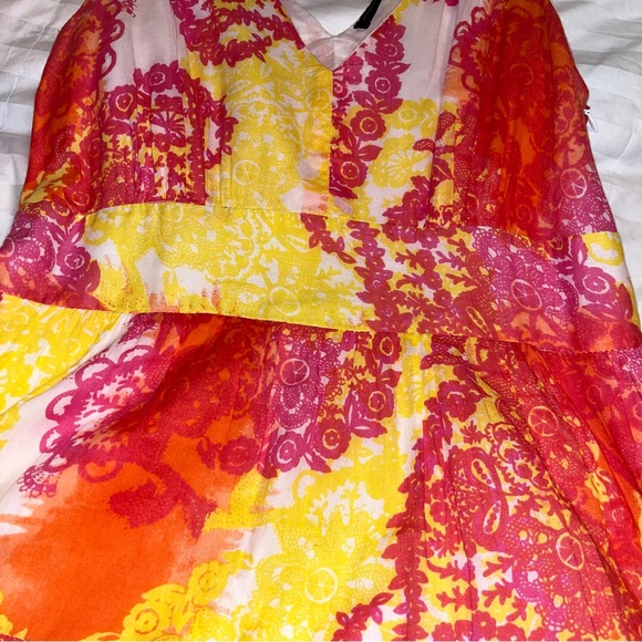 Madison Cotton Tiered Boho Cottagecore Maxi Dress - Picture 13 of 13